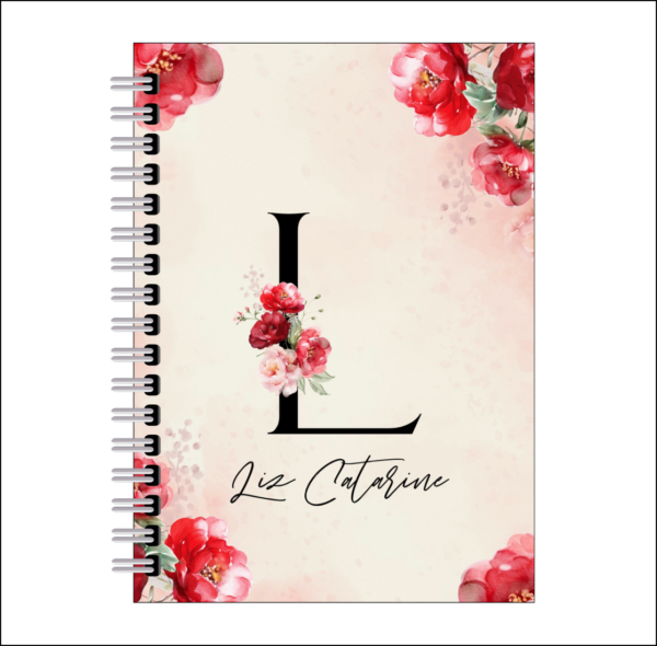 Agenda Alfabeto Floral II