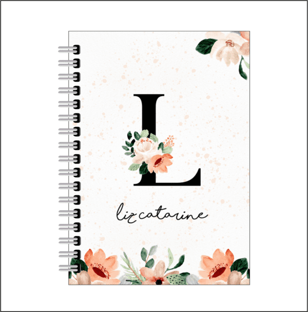 Agenda alfabeto floral I