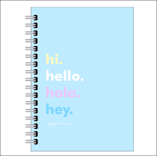 Planner Hi, Hello - Image 2