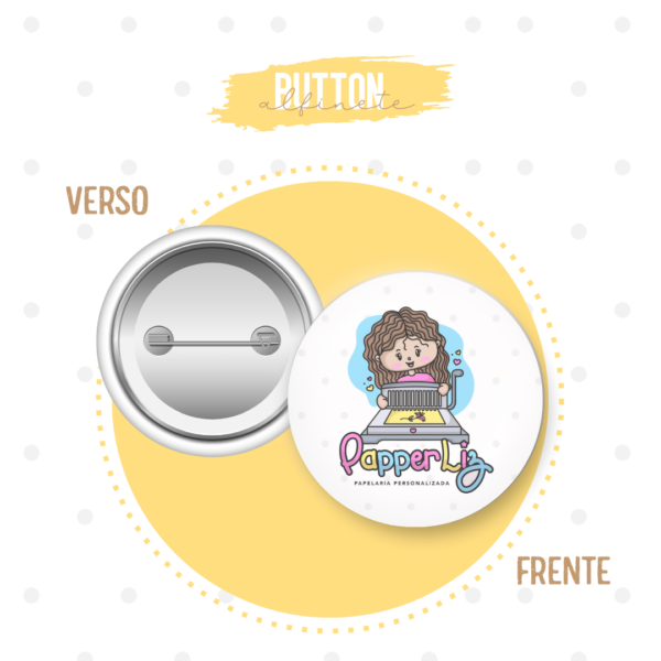 Botton Alfinete 38mm personalizado