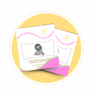 Cartão + Balas personalizadas